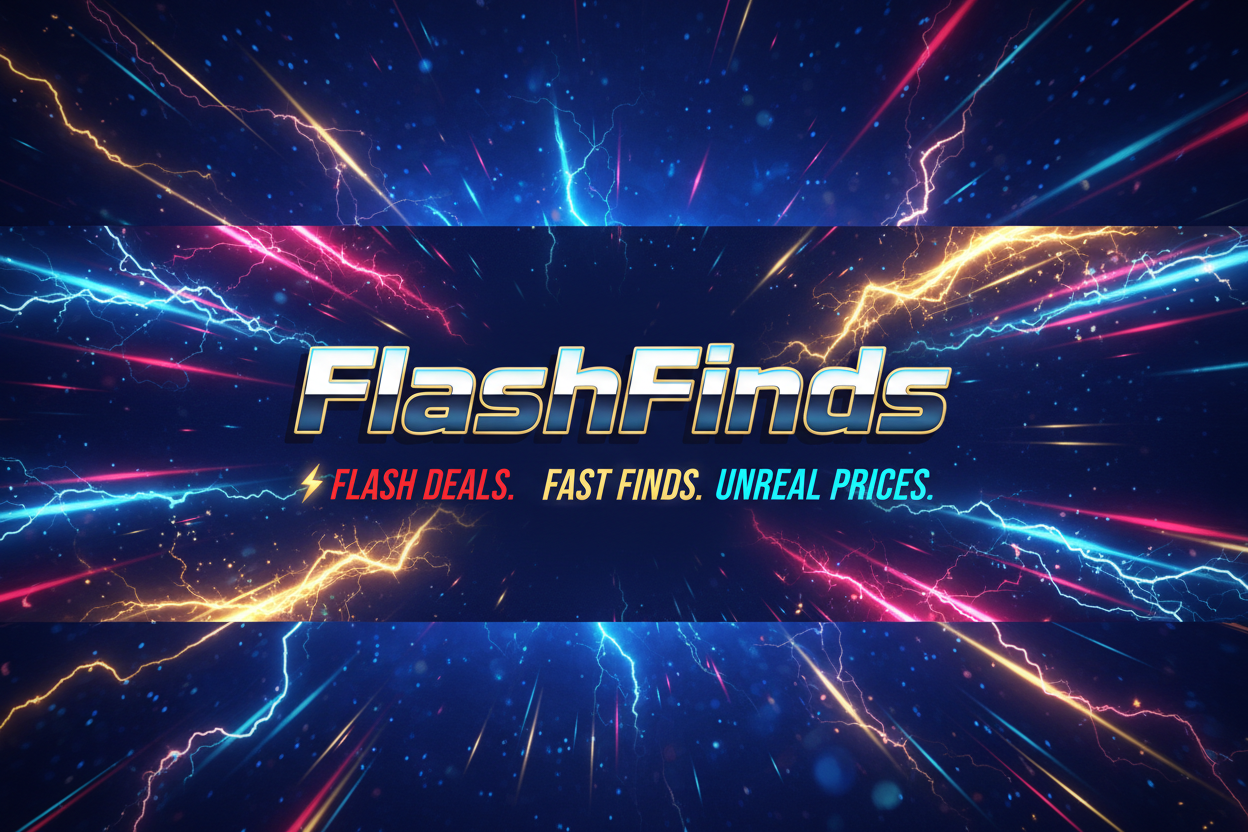 FlashFinds Electric Hero Banner